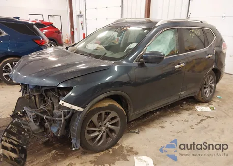 2016 Nissan Rogue Sl z USA, uszkodzony, nr VIN 5N1AT2MV3GC859889